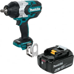 Makita - Cordless Impact Wrenches & Ratchets Voltage: 18.0 Drive Size (Inch): 1/2 - Best Tool & Supply