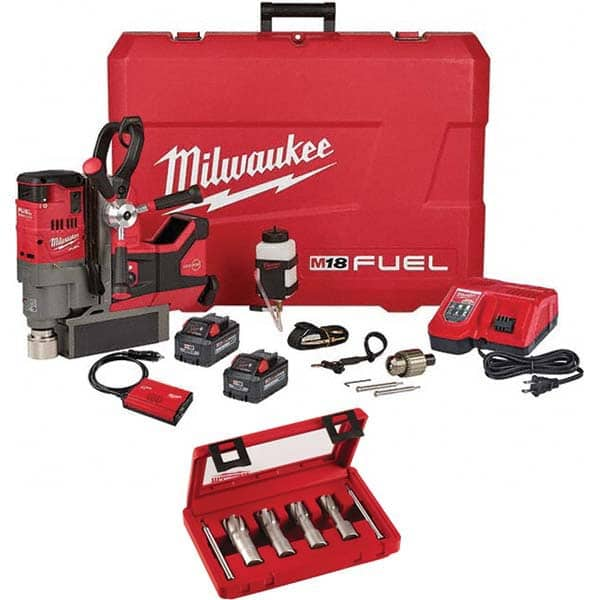 Milwaukee Tool - Portable Drill Presses Drill Type: Magnetic Chuck Size (Inch): 1-1/2 - Best Tool & Supply