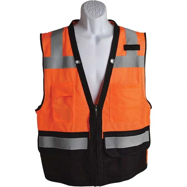 Walkers - High Visibility Vests Vest Style: Surveyor's Vest Type: Hi Visibility - Best Tool & Supply