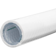 USA Sealing - Plastic, Rubber & Synthetic Tube; Inside Diameter (Inch): 5/8 ; Outside Diameter (Inch): 7/8 ; Wall Thickness (Inch): 1/8 ; Material: PVC ; Maximum Working Pressure (psi): 115 ; Color: White - Exact Industrial Supply