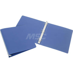 Ring Binders; Binder Type: 3 Hole Binder; Capacity: 1″; Color: Blue; Material: Polyethylene; Size: 8-1/2 x 11; Minimum Order Quantity: Polyethylene; Material: Polyethylene