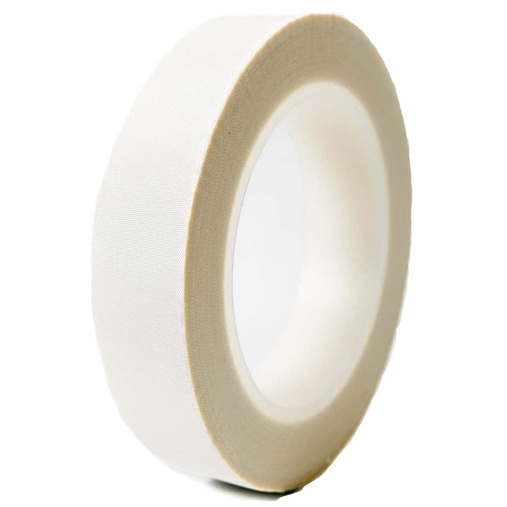 Bertech - Glass Cloth Tape; Width (Inch): 0.44 ; Material Type: Glass Cloth ; Color: White ; Adhesive Material: Rubber Resin ; Length (yd): 36.00 ; Series Part Number: GCTP - Exact Industrial Supply