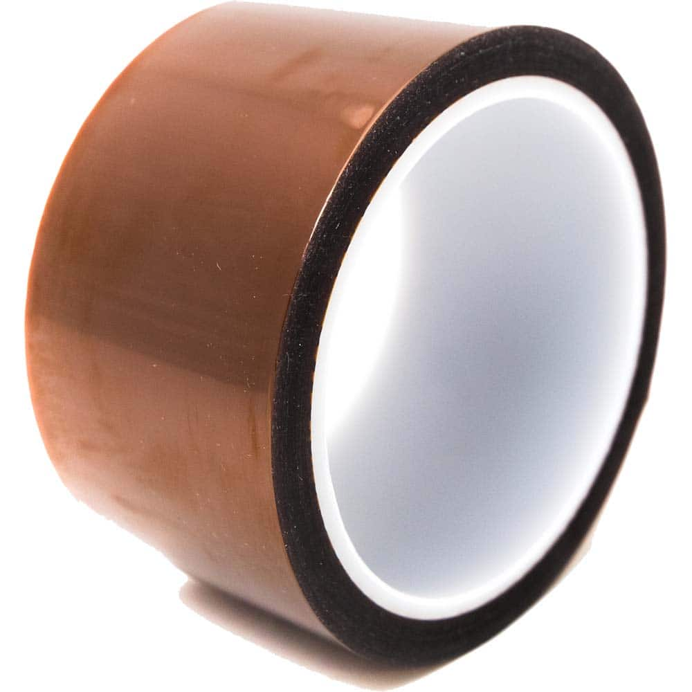 Bertech - Film Tape; Material Type: Polyimide ; Thickness (mil): 2.5000 ; Color: Amber ; Adhesive Material: Silicone ; Width (Inch): 2-3/4 ; Length (Feet): 108.000 - Exact Industrial Supply