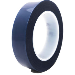 Bertech - Masking & Painters Tape; Tape Type: High Temperature Masking Tape ; Material Type: Polyester Film ; Width (Inch): 1-1/4 ; Length (Feet): 216.000 ; Length (yd): 72.00 ; Color: Blue - Exact Industrial Supply