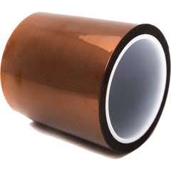 Bertech - Film Tape; Material Type: Polyimide ; Thickness (mil): 2.5000 ; Color: Amber ; Adhesive Material: Silicone ; Width (Inch): 6 ; Length (Feet): 108.000 - Exact Industrial Supply