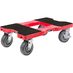 Dolly: 1,800 lb Capacity 32″ Long, 20-1/2″ Wide, 9″ High