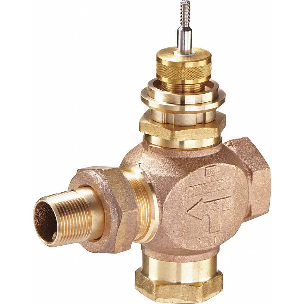 Johnson Controls - Temperature Control Valves; End Connections: Union ; Pipe Size: 1-1/2 - Exact Industrial Supply