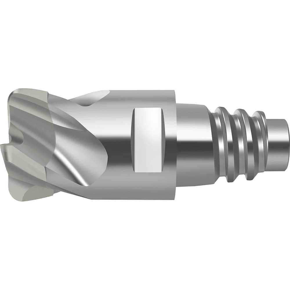 Corner Radius End Mill Head: 8 Flutes E16, Solid Carbide