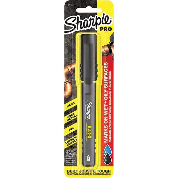 Sharpie - Markers & Paintsticks Type: Permanent Color: Black - Best Tool & Supply