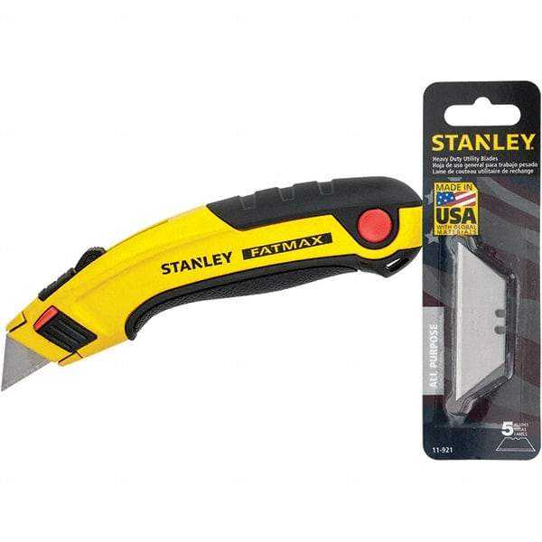 Stanley - Utility Knives, Snap Blades & Box Cutters Type: Retractable Utility Knife Blade Type: Retractable - Best Tool & Supply