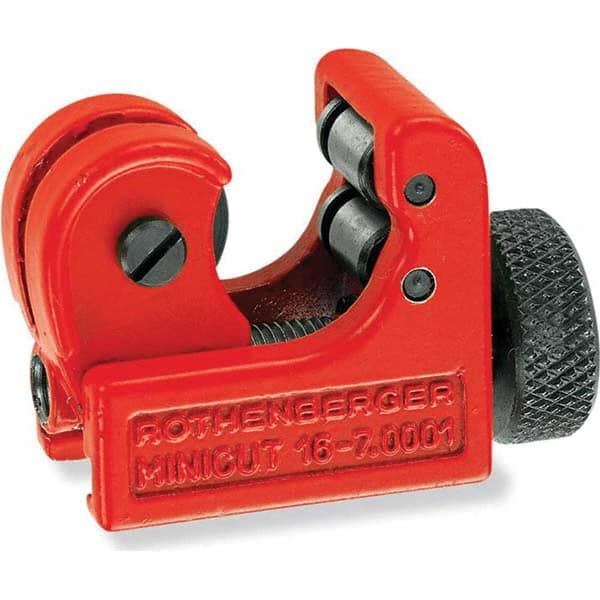 Rothenberger - Pipe & Tube Cutters Type: Mini Tube Cutter Maximum Pipe Capacity (Inch): 7/8 - Best Tool & Supply