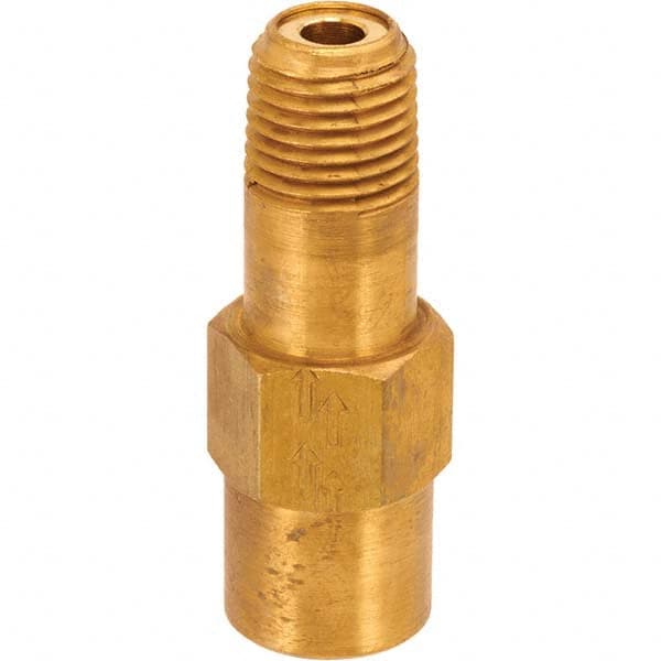 Control Devices - Check Valves Design: Check Valve Pipe Size (Inch): 1/4 x 1/4 - Best Tool & Supply