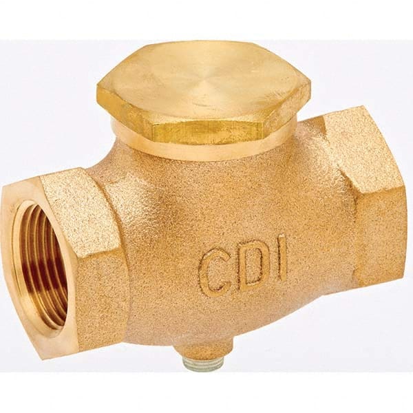 Control Devices - Check Valves Design: Check Valve Pipe Size (Inch): 1 x 1 - Best Tool & Supply