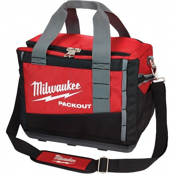 Milwaukee Tool - PACKOUT 3 Pocket, Ballistic Polyester, Red/Black Tool Bag - Best Tool & Supply