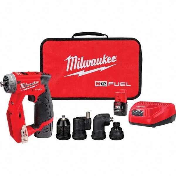 Milwaukee Tool - Cordless Screwdrivers Voltage: 12.0 Handle Type: Pistol Grip - Best Tool & Supply