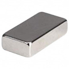 Eclipse - Rare Earth Block Magnets Length (Decimal Inch): 0.1250 Width (Decimal Inch): 0.1250 - Best Tool & Supply