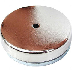 Eclipse - Ceramic Pot Magnets Diameter (Inch): 3-1/4 Height (Decimal Inch): 0.4400 - Best Tool & Supply