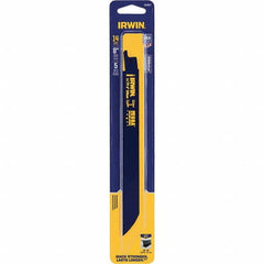 Irwin - Reciprocating Saw Blades Blade Material: Bi-Metal Blade Length (Inch): 8 - Best Tool & Supply