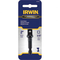 Irwin - 3/8" Hex Impact Socket Adapter - Best Tool & Supply