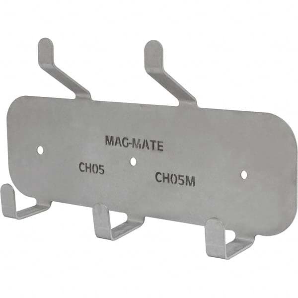 Mag-Mate - Coat & Hat Hooks Type: Double Coat and Hat Hook Projection: 2-15/64 (Inch) - Best Tool & Supply