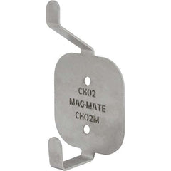 Mag-Mate - Coat & Hat Hooks Type: Double Coat and Hat Hook Projection: 2-15/64 (Inch) - Best Tool & Supply