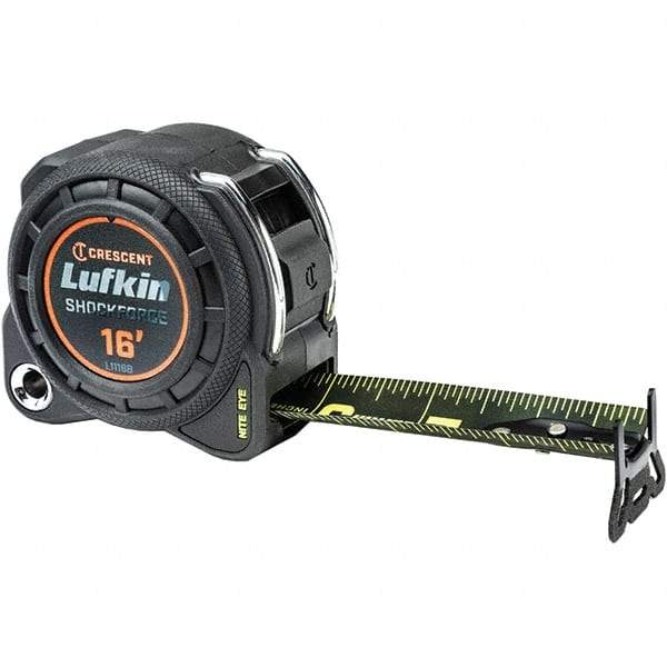 Lufkin - Tape Measures Length (Feet): 16.00 Width (mm): 30.16 - Best Tool & Supply