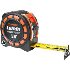 Lufkin - Tape Measures Length (Feet): 35.00 Width (mm): 30.16 - Best Tool & Supply