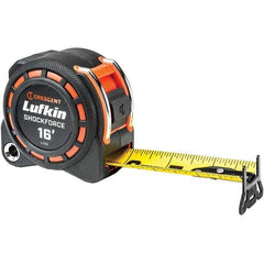 Lufkin - Tape Measures Length (Feet): 16.00 Width (mm): 30.16 - Best Tool & Supply