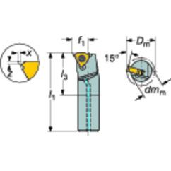 254LKF-16-16 CoroThread® 254 Boring Bar - Best Tool & Supply