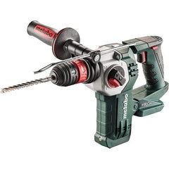 Metabo - 18 Volt 1" SDS-Plus Keyless Chuck Cordless Rotary Hammer - 4500 BPM, 1200 RPM, Reversible, D-Handle - Best Tool & Supply