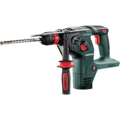 Metabo - 18 Volt 1-1/4" SDS-Plus Keyless Chuck Cordless Rotary Hammer - 4500 BPM, 1100 RPM, Reversible, D-Handle - Best Tool & Supply