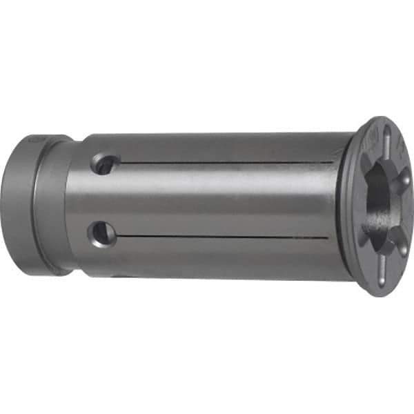 Guhring - 6.35mm ID x 32mm OD, 35.5mm Head Diam, Sealed Hydraulic Chuck Sleeve - Steel, 60.5mm Length Under Head, Through Coolant - Exact Industrial Supply