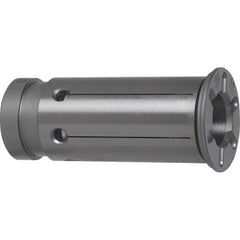 Guhring - 11.11mm ID x 20mm OD, 24mm Head Diam, Sealed Hydraulic Chuck Sleeve - Steel, 50.5mm Length Under Head, Through Coolant - Exact Industrial Supply