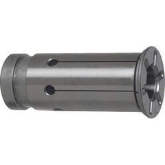 Guhring - 3.18mm ID x 12.7mm OD, 16.5mm Head Diam, Slotted Hydraulic Chuck Sleeve - Steel, 45mm Length Under Head, Through Coolant - Exact Industrial Supply