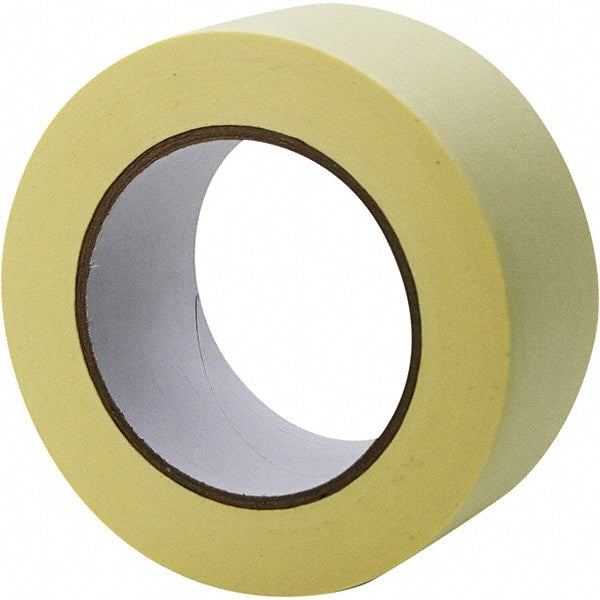 Value Collection - 24mm Wide x 55 m x 4.9 mil Beige Crepe Paper Masking Tape - Best Tool & Supply