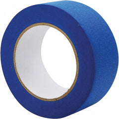 Value Collection - 48mm Wide x 55 m x 5.2 mil Blue Crepe Paper Masking Tape - Best Tool & Supply