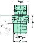 C53912018060 CAPTO ADAPTER - Best Tool & Supply