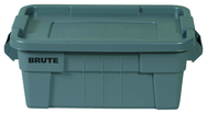Brute 20 Gallon Tote - Lid snaps tight - Ribbed bottom - Best Tool & Supply