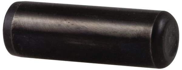 Holo-Krome - 3/8" Diam x 1-1/4" Pin Length 4000 Alloy Steel Oversized Dowel Pin - Black Luster Finish, C 47-58 & C 60 (Surface) Hardness, 1 Beveled & 1 Rounded End - Best Tool & Supply