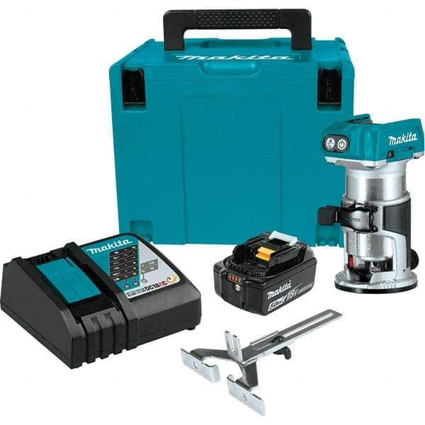 Makita - Electric Routers Collet Size (Inch): 1/4 Router Type: Cordless Compact Router - Best Tool & Supply