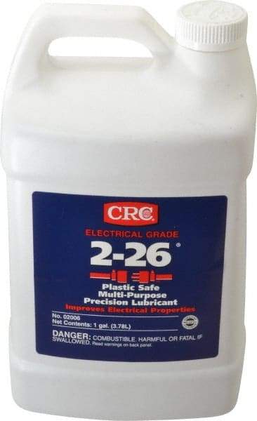 CRC - 1 Gal Bottle Nondrying Film Penetrant/Lubricant - Amber, 250°F Max, Food Grade - Best Tool & Supply