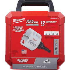 Milwaukee Tool - Hole Saw Kits Minimum Saw Diameter (Inch): 7/8 Maximum Saw Diameter (Inch): 2-1/2 - Best Tool & Supply