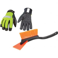 Youngstown - Size XL (10) 3M Scotchlite, Synthetic Leather & Microfleece Windproof & Cold & Heat Protection High Visibility Work Gloves - Best Tool & Supply