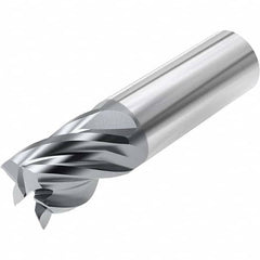 Niagara Cutter - 3/16", 9/16" LOC, 3/16" Shank Diam, 2" OAL, 5 Flute, Solid Carbide Square End Mill - Best Tool & Supply