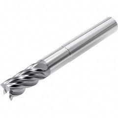 Niagara Cutter - 3/8", 3/4" LOC, 3/8" Shank Diam, 3" OAL, 5 Flute, Solid Carbide Square End Mill - Best Tool & Supply