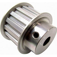 Power Drive - Timing Belt Pulleys   Pulley Type: Hub & Flanges    Number of Teeth: 17 - Best Tool & Supply