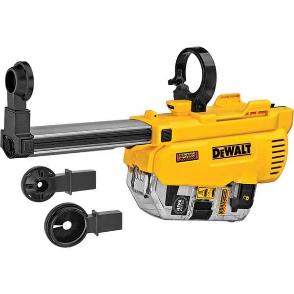 DeWALT - Power Drill Accessories Accessory Type: On Board Dust Collector For Use With: DCH263 1-1/8" SDS Plus D-Handle Rotary Hammer - Best Tool & Supply