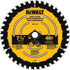 DeWALT - Wet & Dry-Cut Saw Blades   Blade Diameter (Inch): 7-1/4    Blade Material: Tungsten Carbide-Tipped - Best Tool & Supply