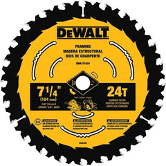 DeWALT - Wet & Dry-Cut Saw Blades   Blade Diameter (Inch): 8-1/4    Blade Material: Tungsten Carbide-Tipped - Best Tool & Supply