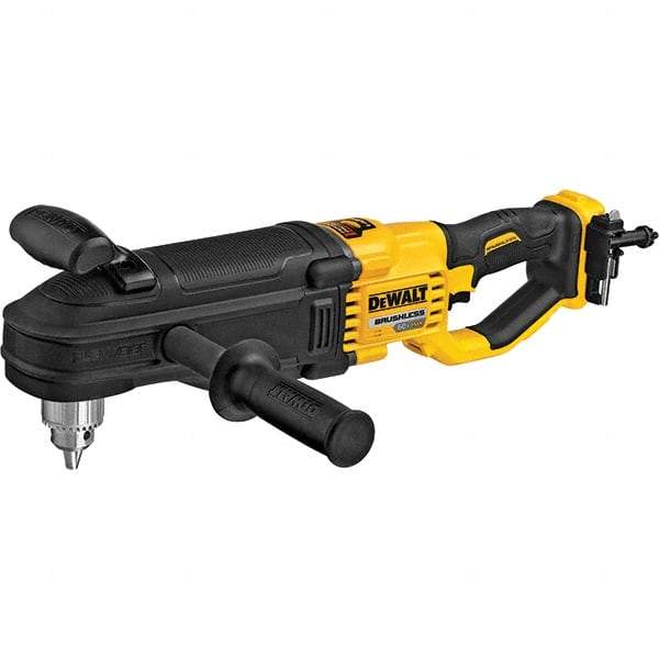 DeWALT - 60 Volt 1/2" Chuck Inline Handle Cordless Drill - 1320 RPM, Keyed Chuck, Reversible, Lithium-Ion Batteries Not Included - Best Tool & Supply